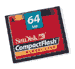 SanDisk Compact Flash 64 Mb
