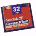 SANDISK Compact Flash 32 Mb