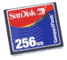 SANDISK Compact Flash 256 Mb