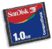 SANDISK Compact Flash 1 Gb (1024Mb)