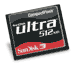 SANDISK 512 Mb CF ULTRA