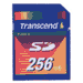 TRANSCEND SD CARD 256 Mb