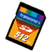 TRANSCEND SD CARD 512 Mb